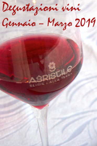 Programma degustazioni vino Gennaio – Marzo 2019