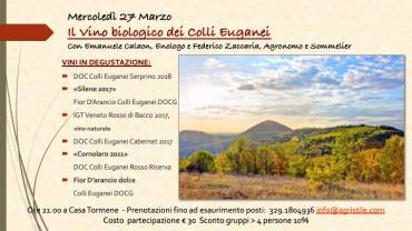 Vini biologici dei Colli Euganei, scoperta e degustazione