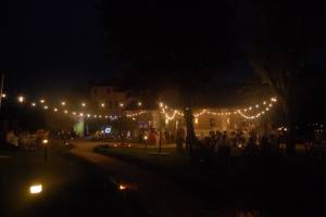 Luci bistrot per Matrimonio Casa Tormene