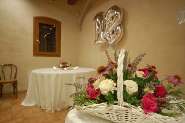 Allestimento festa 18 anni