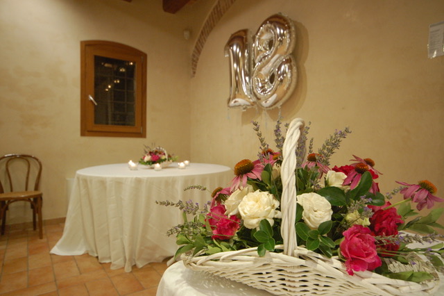 Pallocino con scritta 18