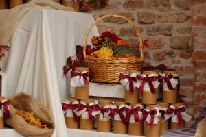 Bomboniere per matrimonio in autunno Agristile