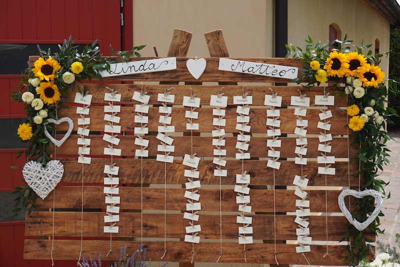 Tableau Mariage Tema Girasoli